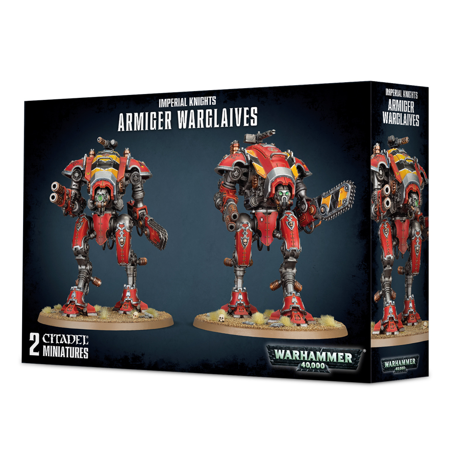 Warhammer 40,000 Imperial Knights - Armiger Warglaives