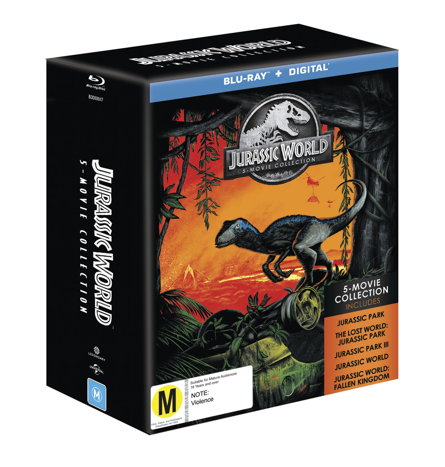 Jurassic 5 Movie Pack on Blu-ray image