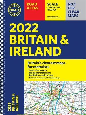 2022 Philip's Road Atlas Britain and Ireland by Philip's Maps image