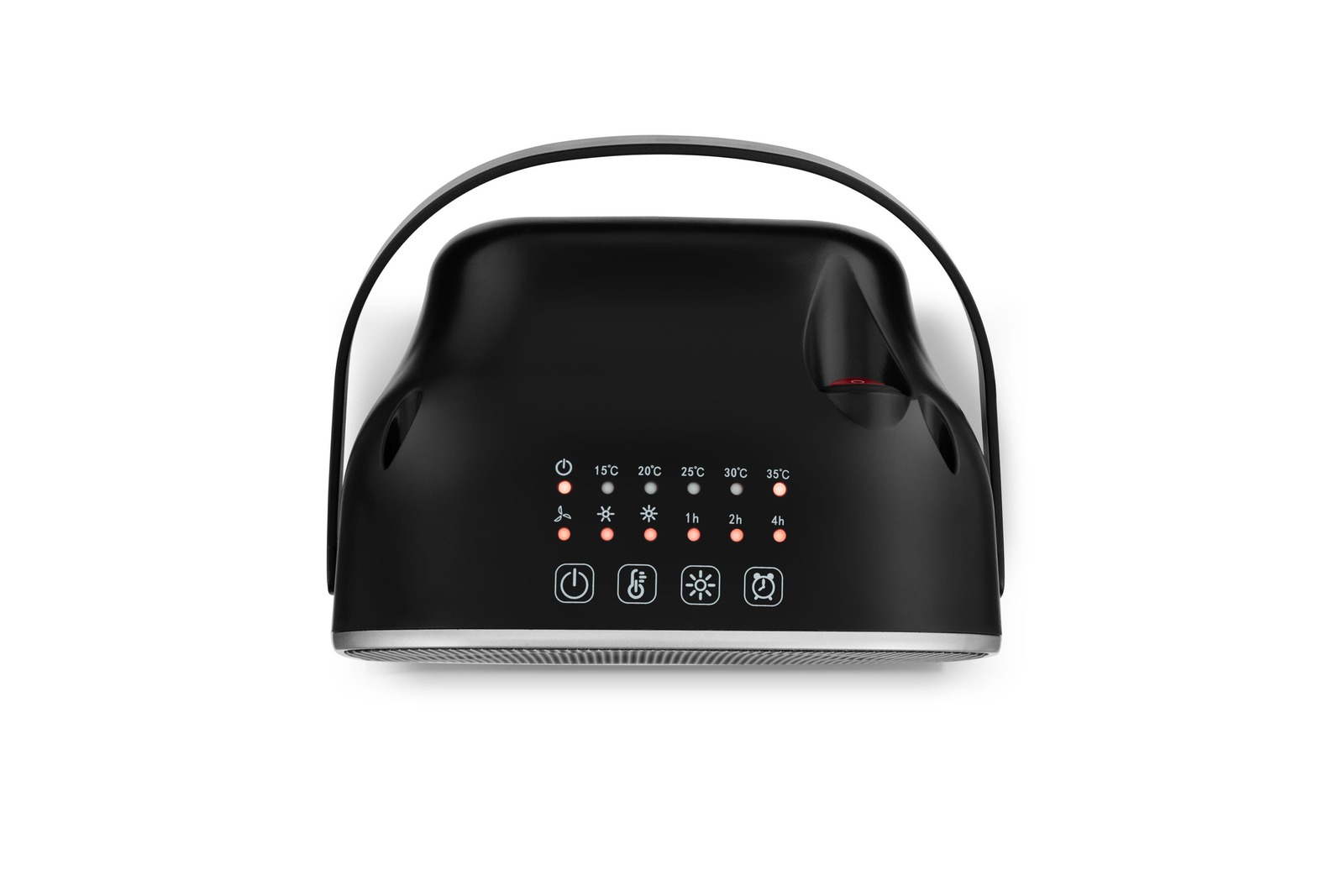 Buy Kogan 1500W Ceramic Fan Heater (Black) at Mighty Ape NZ