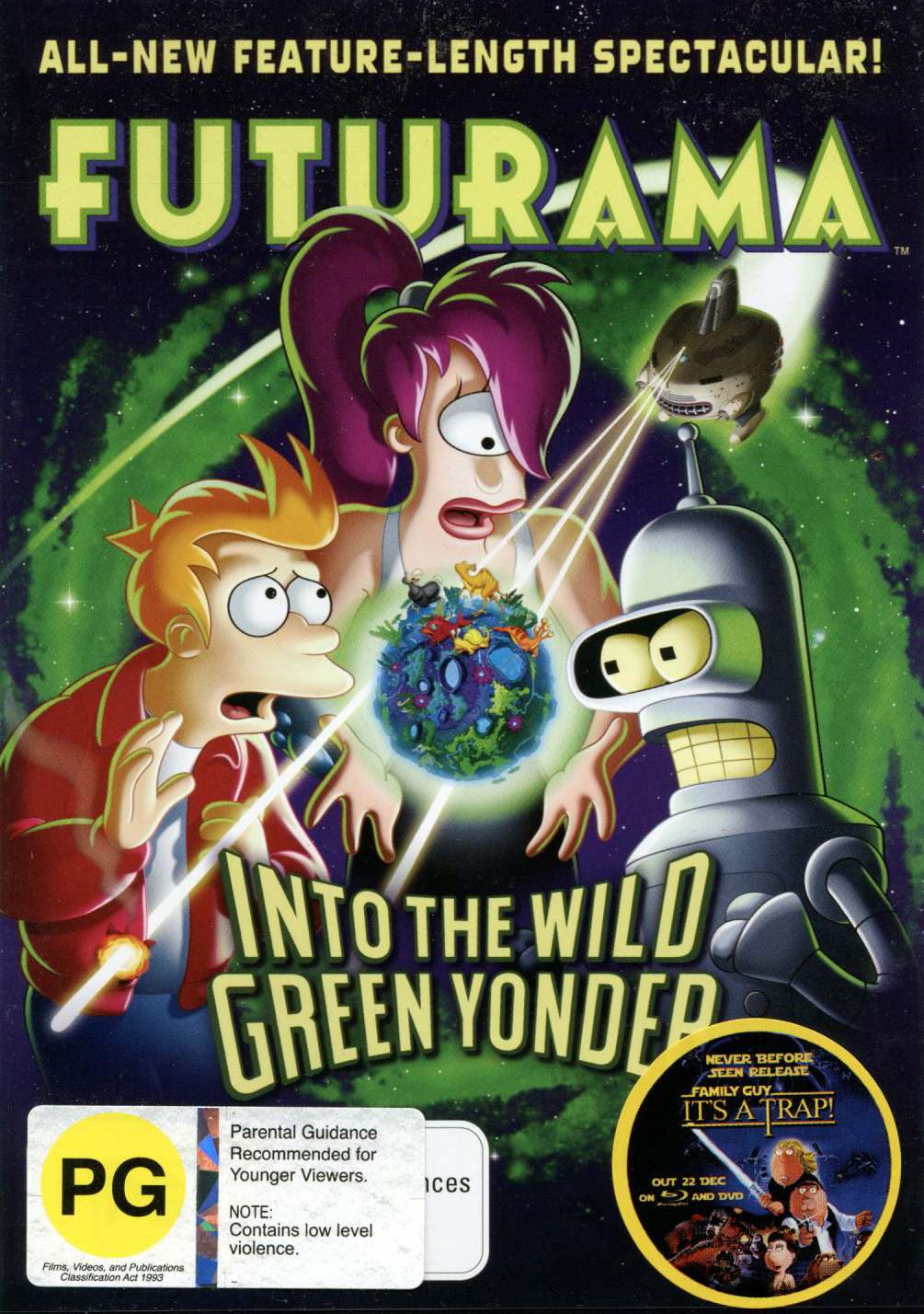 Futurama - Into The Wild Green Yonder on DVD image