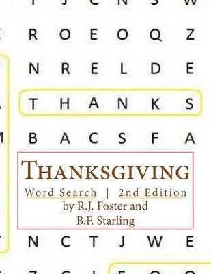 Thanksgiving: Word Search (2nd Edition) by R.J. Foster image