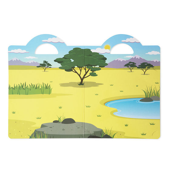 Melissa & Doug: Puffy Sticker Play Set - Safari image