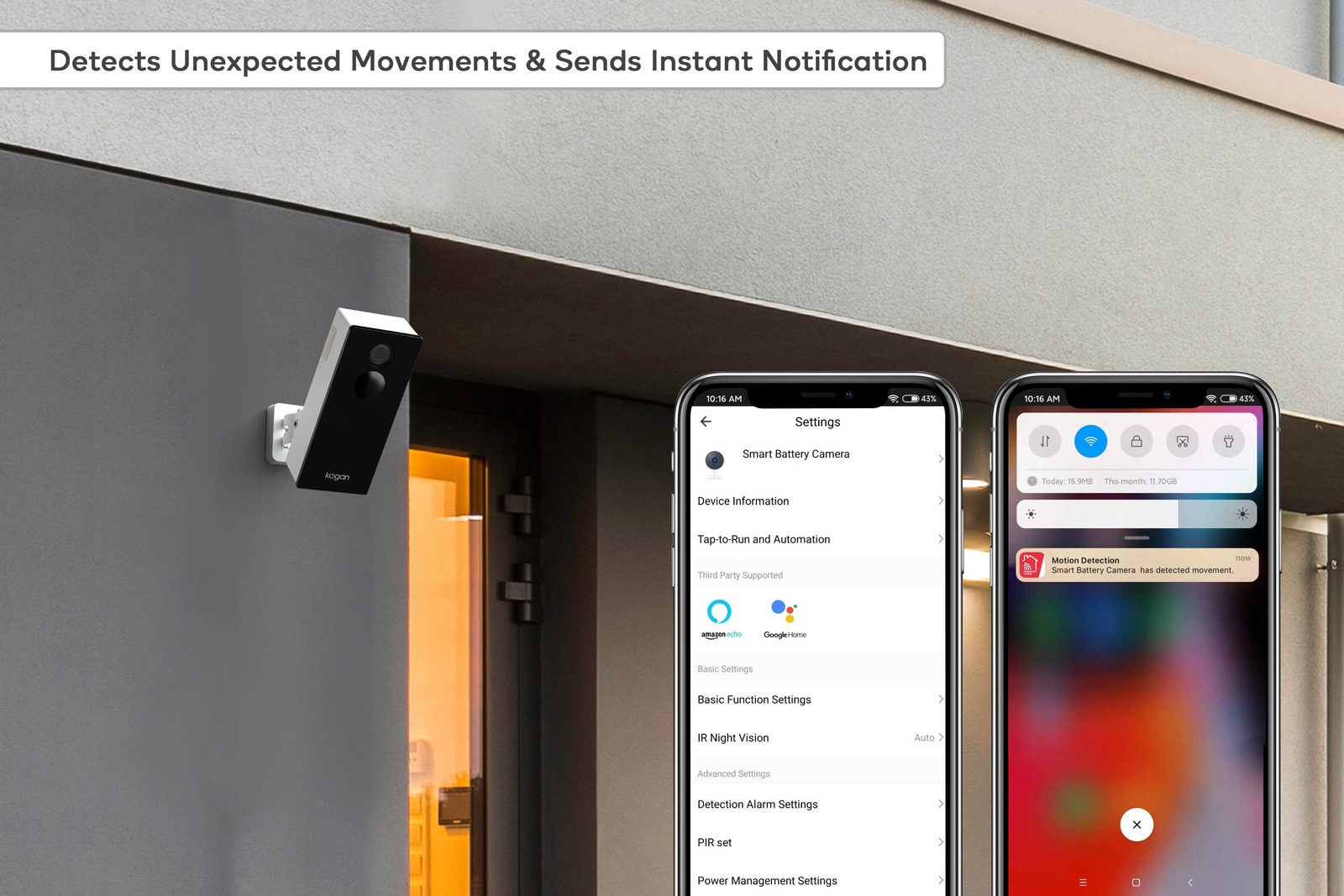 Kogan SmarterHome Outdoor Wireless Security Smart Camera at Mighty