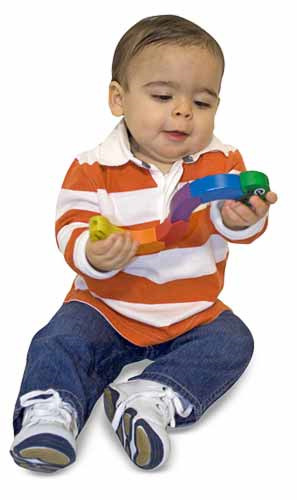 First Play Caterpillar Grasping Toy - Melissa & Doug image