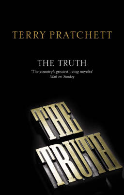 The Truth (Discworld - Ankh-Morpork Times / City Watch) (black cover) by Terry Pratchett image