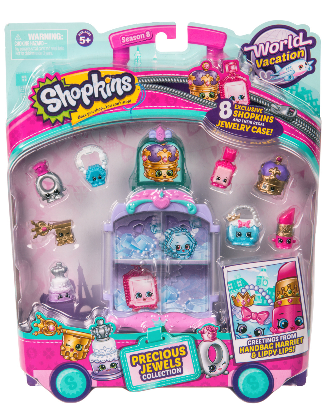 Shopkins: World Vacation - Themed Pack (Precious Jewels) image