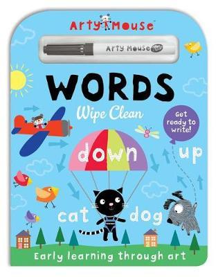 Arty Mouse Wipe Clean Words by Mandy Stanley image