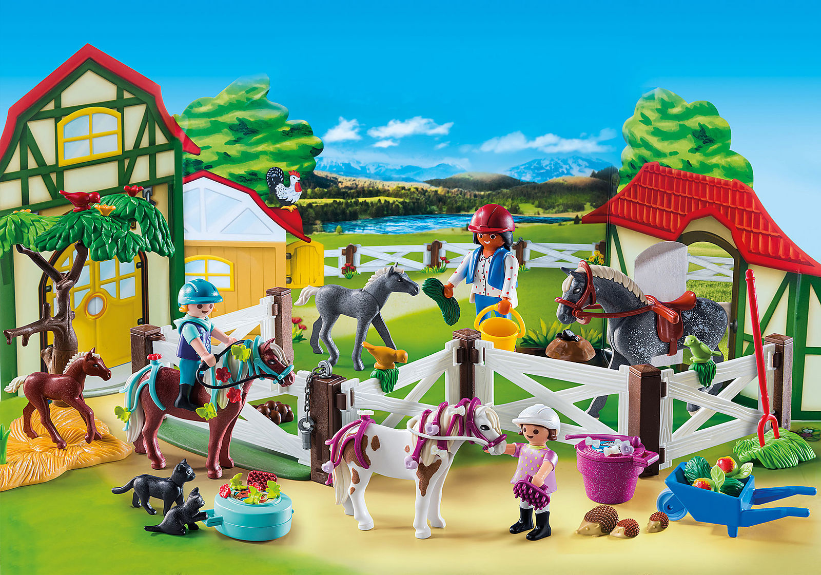Playmobil: Advent Calendar - Horse Farm (9262) image