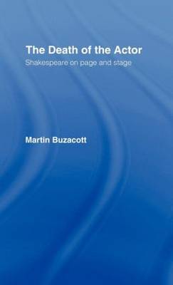 The Death of the Actor by Martin Buzacott image
