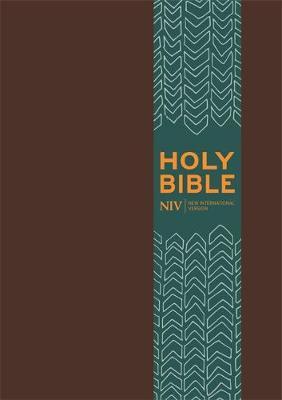 NIV Pocket Brown Imitation Leather Bible by New International Version image