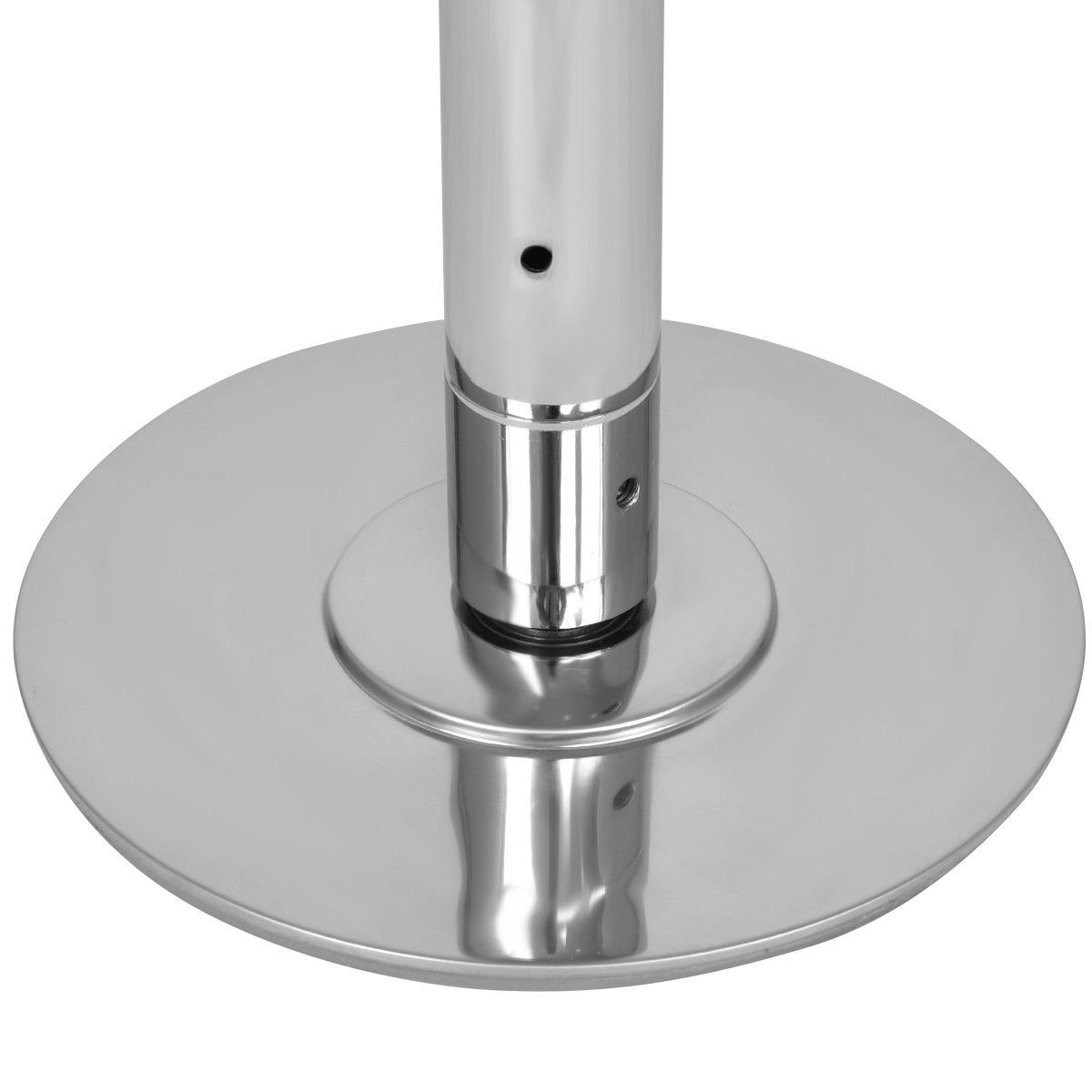 360° Pro Fitness Spinning Dancing Training Pole - Chrome (223-274cm) image
