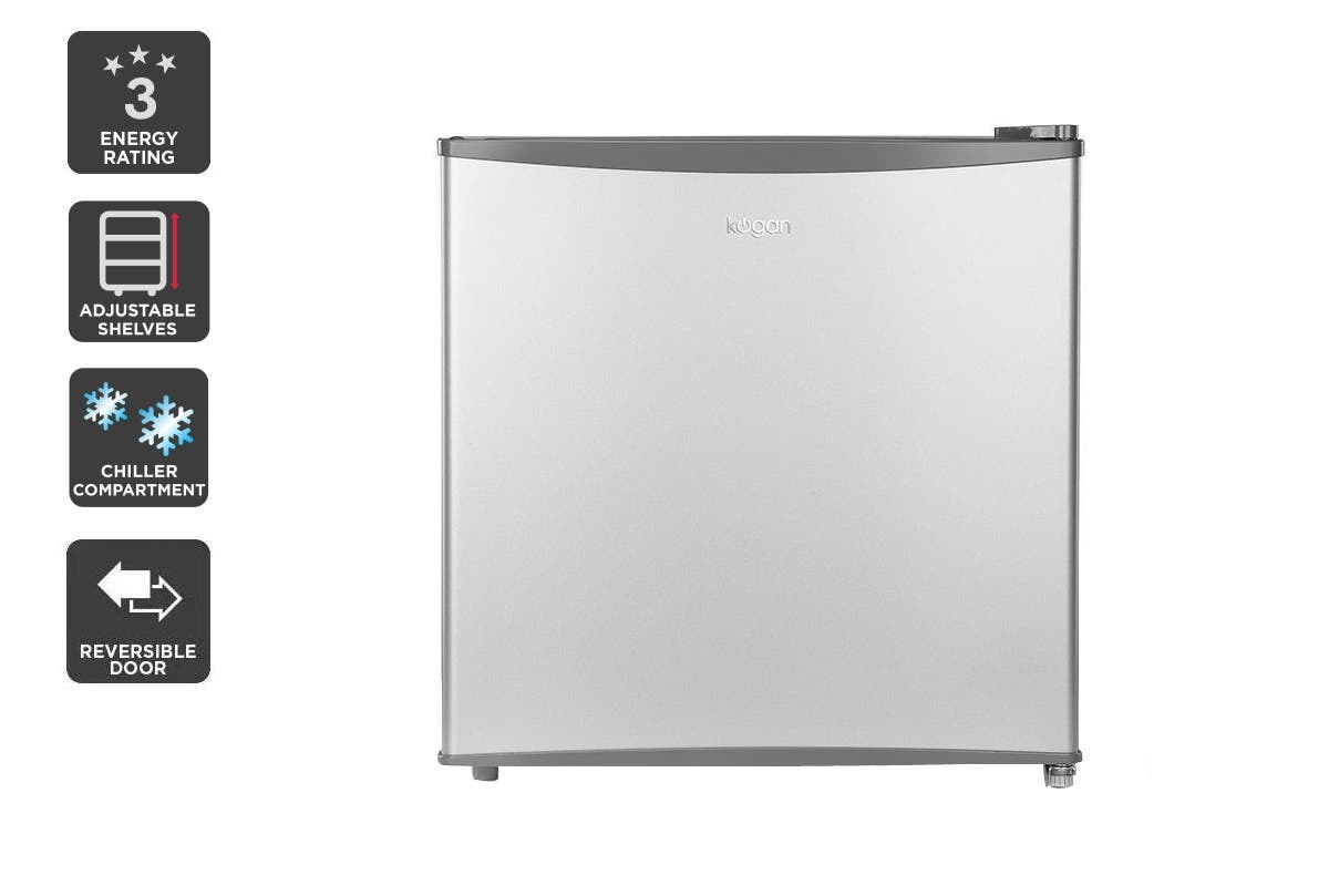 Buy Kogan 43L Bar Fridge (Silver) at Mighty Ape NZ