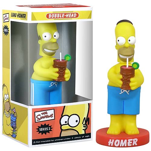 Simpsons Tiki Mug Homer Bobble Head