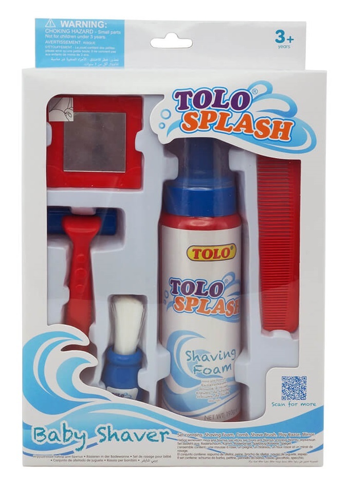 Tolo Toys: Baby Shaver - Bath Time Roleplay Set image