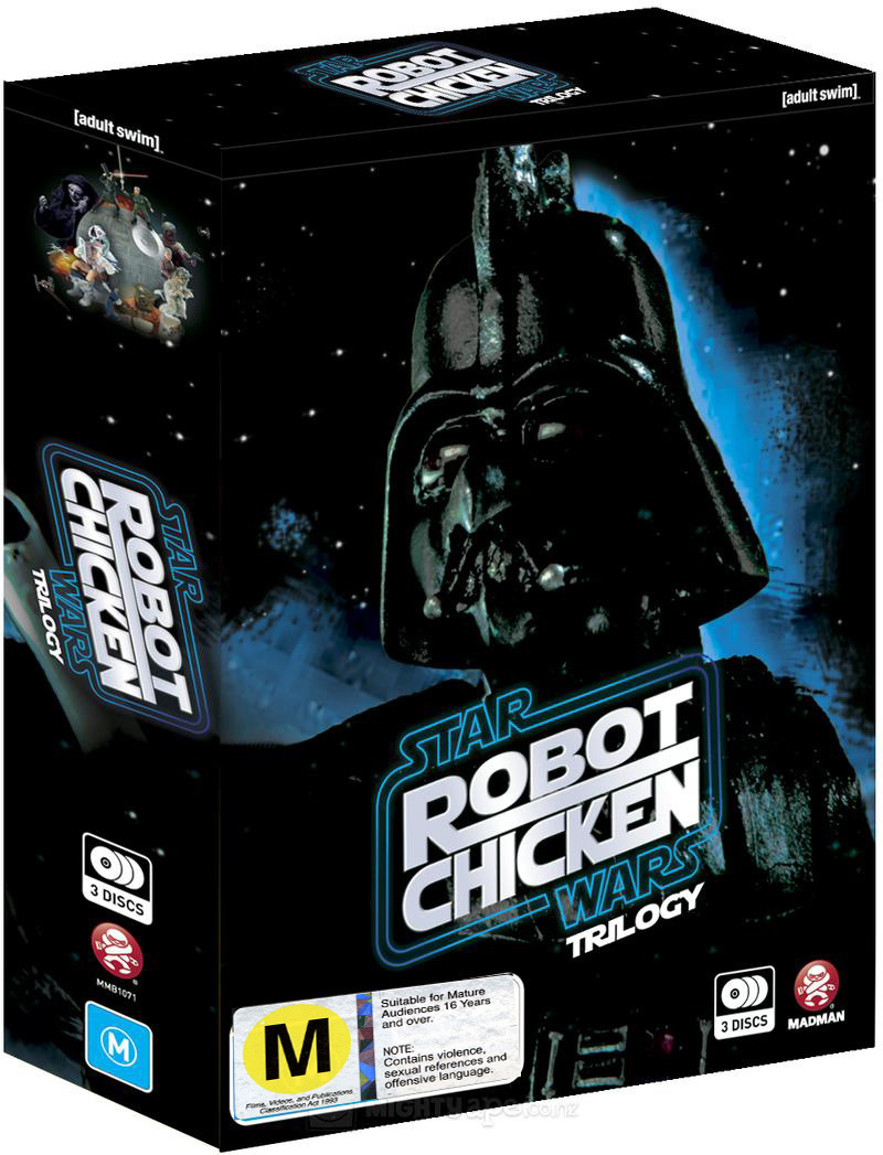 Robot Chicken Star Wars Complete Trilogy on DVD