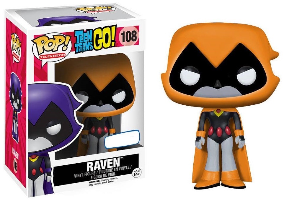 Teen Titans Go! - Raven (Orange) Pop! Vinyl Figure image