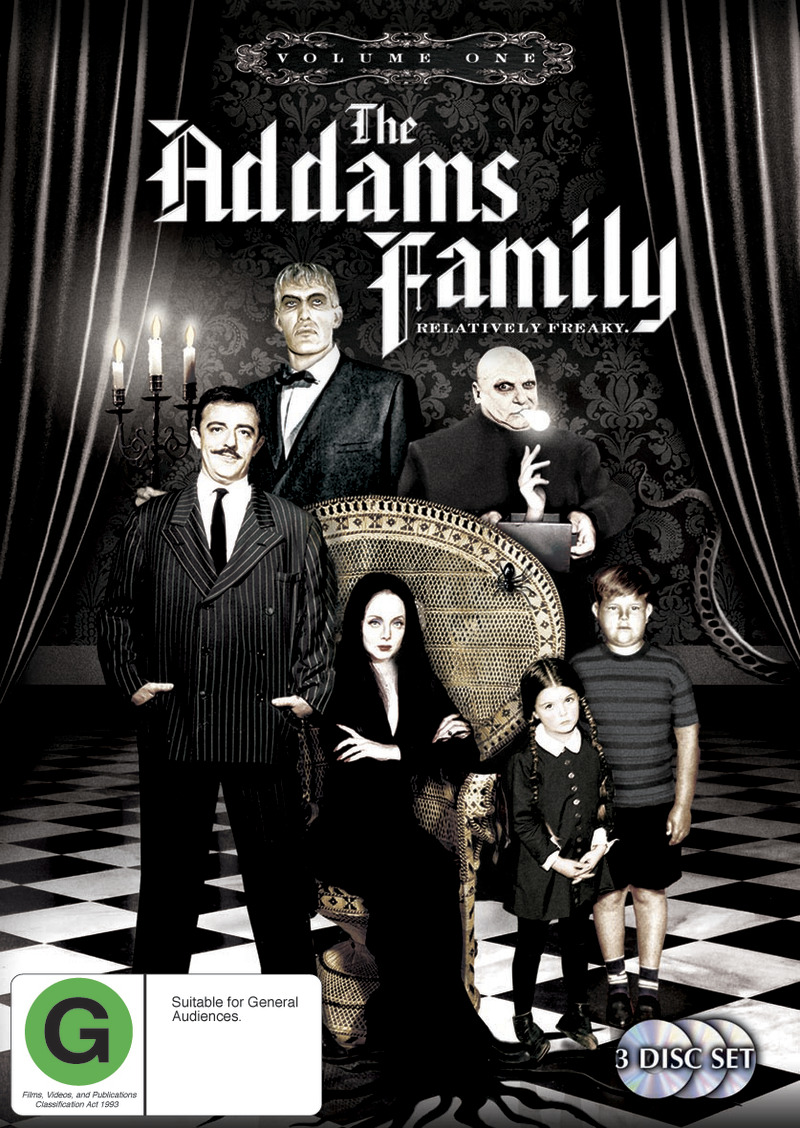 The Addams Family (1964) - Vol. 1 (3 Disc Set) on DVD image