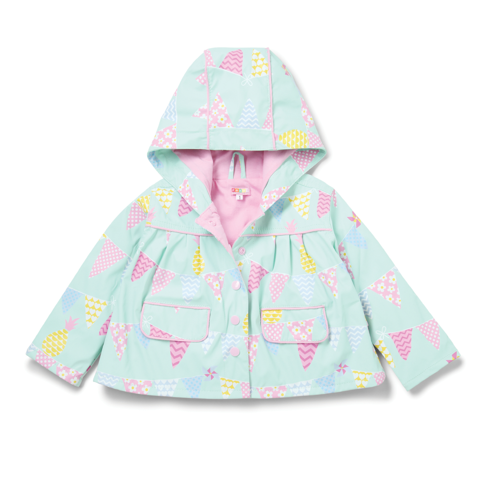 Raincoat Pineapple Bunting - Size 7-8 image