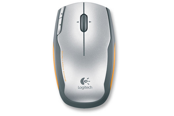 LOGITECH V400 Laser Cordless Mouse for Notebooks - Grey image