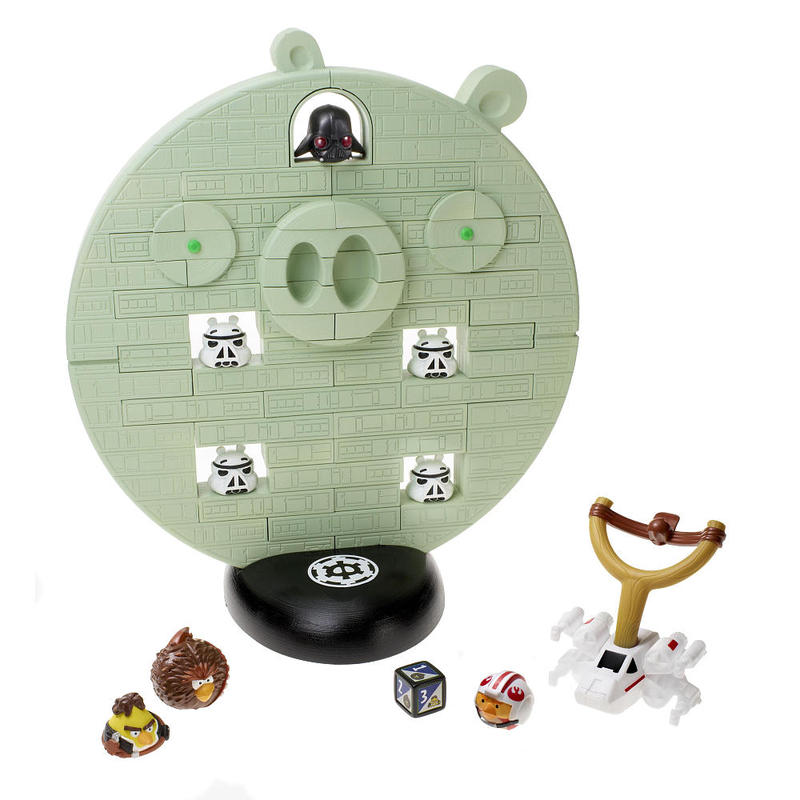 hasbro angry birds star wars jenga death star game