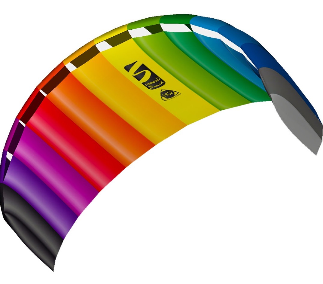 HQ Kites: Symphony Beach III 2.2 Rainbow - Sport Foil Kite image