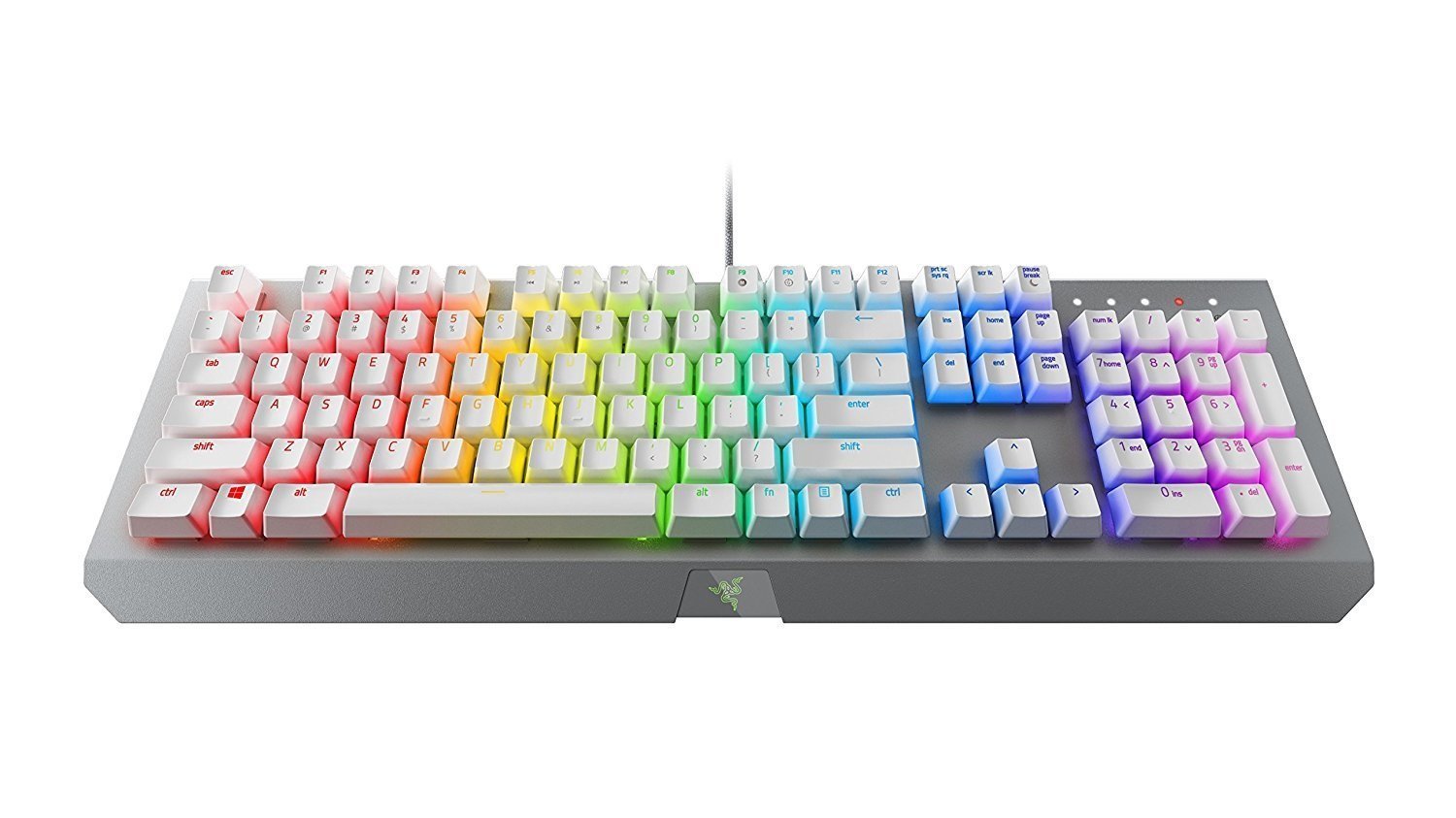 Razer BlackWidow Chroma X Gaming Keyboard - Mercury Edition image