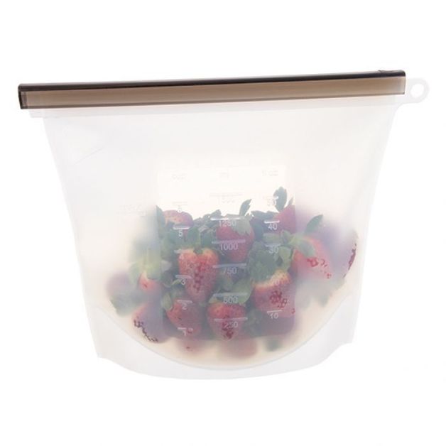 Silicone Reusable Food Storage Bag 1.5L at Mighty Ape NZ