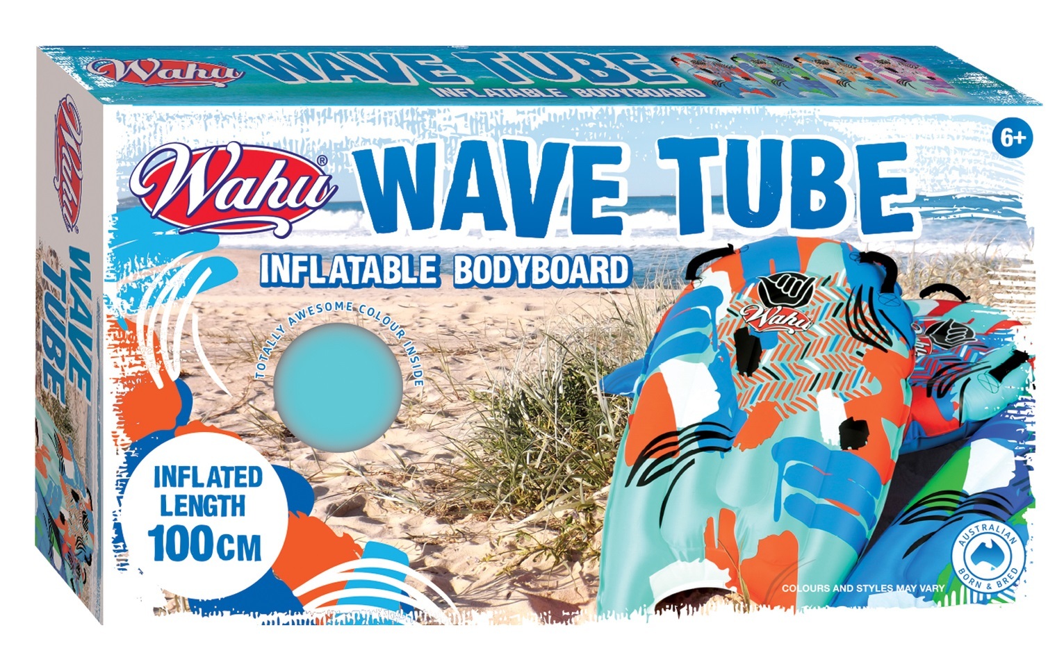 Buy Wahu Wave Tube Inflatable Bodyboard at Mighty Ape NZ