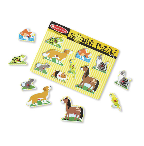 Melissa & Doug: Pets Sound Puzzle image