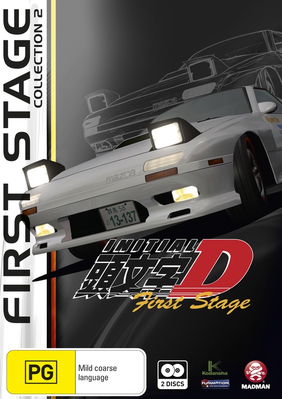 Initial D 1st Stage Collection 2 2 Disc Set Dvd Buy Now At Mighty Ape Nz