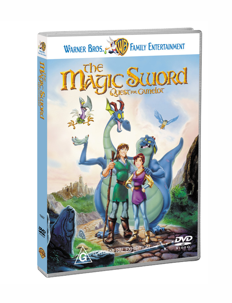 The Magic Sword - Quest for Camelot on DVD image
