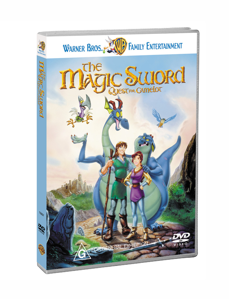 The Magic Sword - Quest for Camelot on DVD