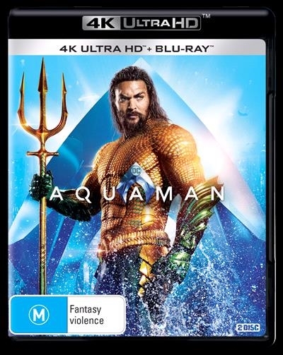 Aquaman on Blu-ray, UHD Blu-ray