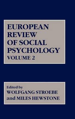 European Review of Social Psychology: v. 2 by W Stroebe image