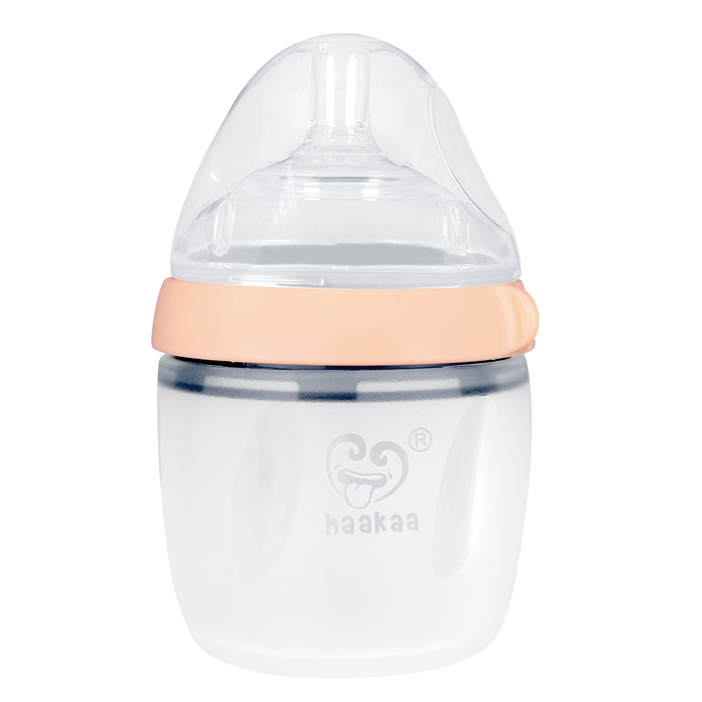 Haakaa: Silicone Baby Bottle - Nude (160ml) image