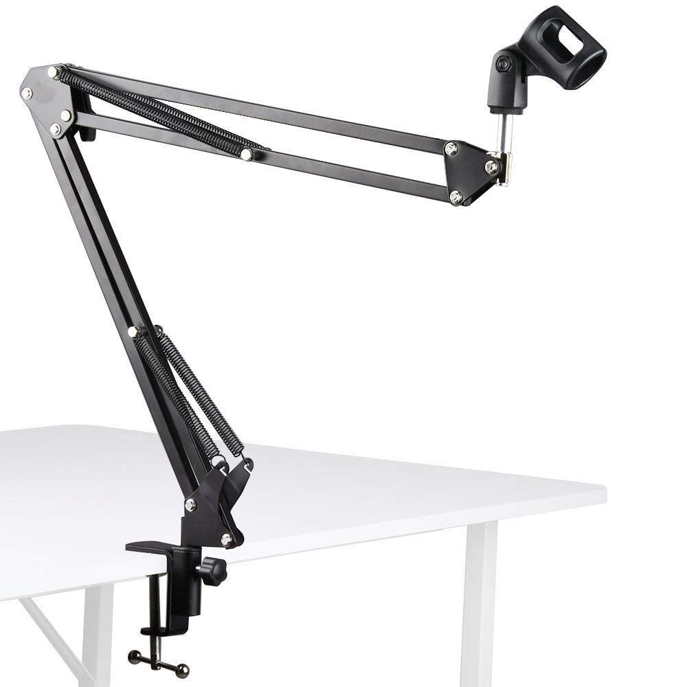 Adjustable Desk Table Microphone Mount Stand at Mighty Ape NZ