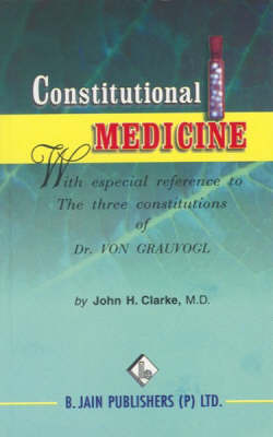 Constitutional Medicine by John Henry Clarke image