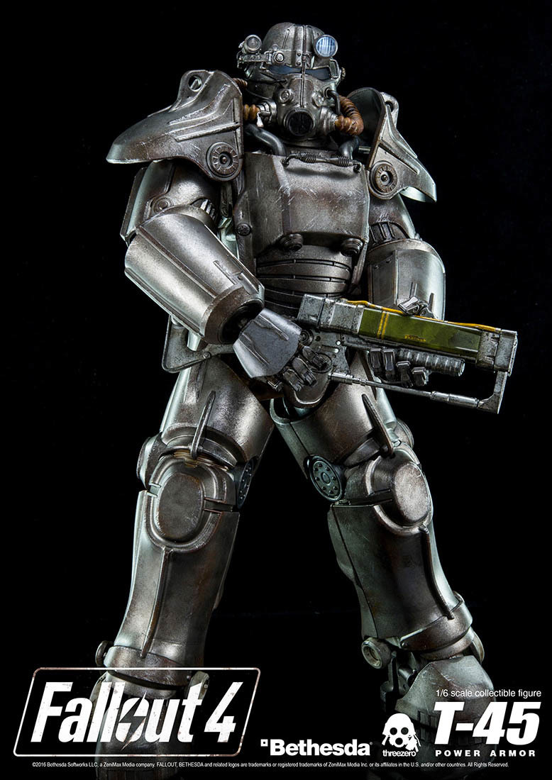 メール便送料無料対応可 スリーゼロ ホットトイズ 1 6 T 45パワーアーマー フォールアウト4 Sf ファンタジー ホラー Portalcultura Net Br