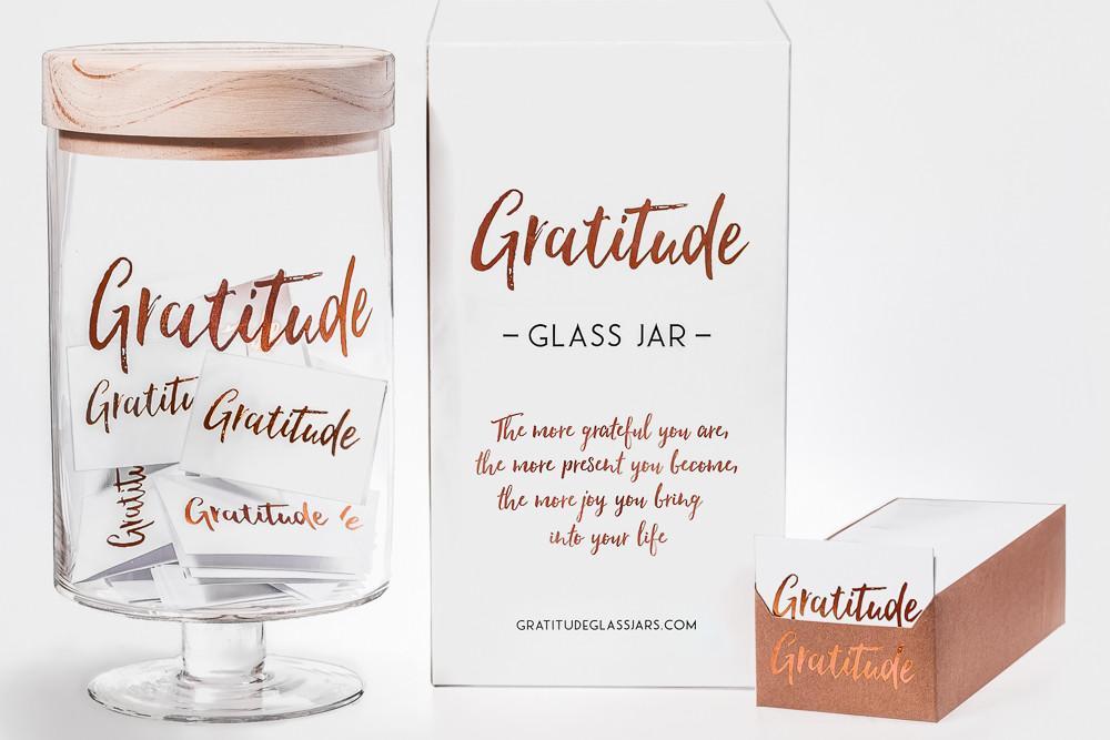 Gratitude Glass Jar image