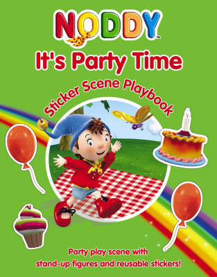 It's Party Time: Sticker Scene Playbook: Sticker Scene Playbook by Enid Blyton image