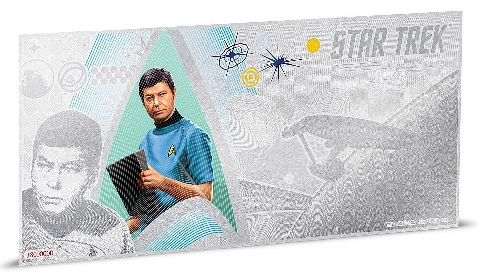 Star Trek: Silver Coin Note - Dr. McCoy 2018 image