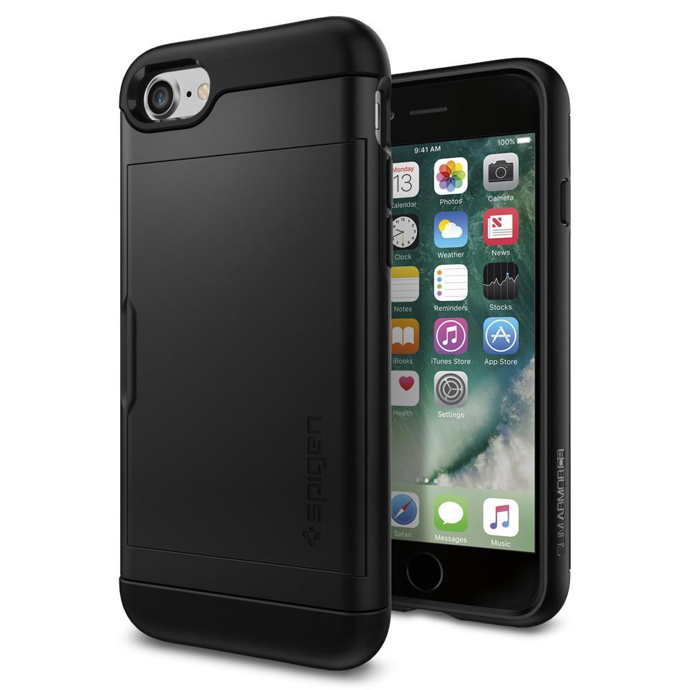 Spigen: iPhone 7 - Slim Armour CS Case (Black) image