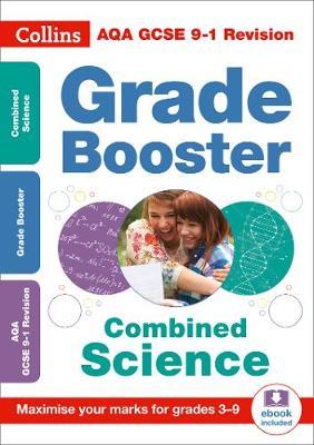 AQA GCSE Combined Science Trilogy Grade Booster for grades 3-9 by Collins GCSE image