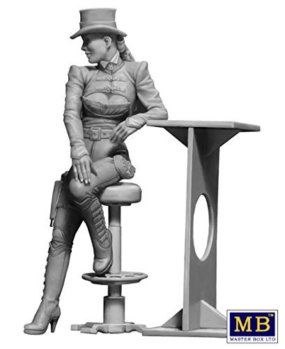 1/24 Spaceport Vol.2: Figure, Counter & Chair - Model Kit image