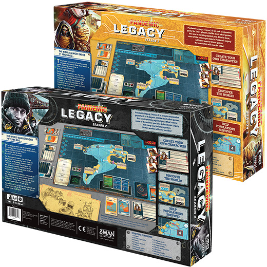 Pandemic Legacy: Season 2 (Yellow Edition)