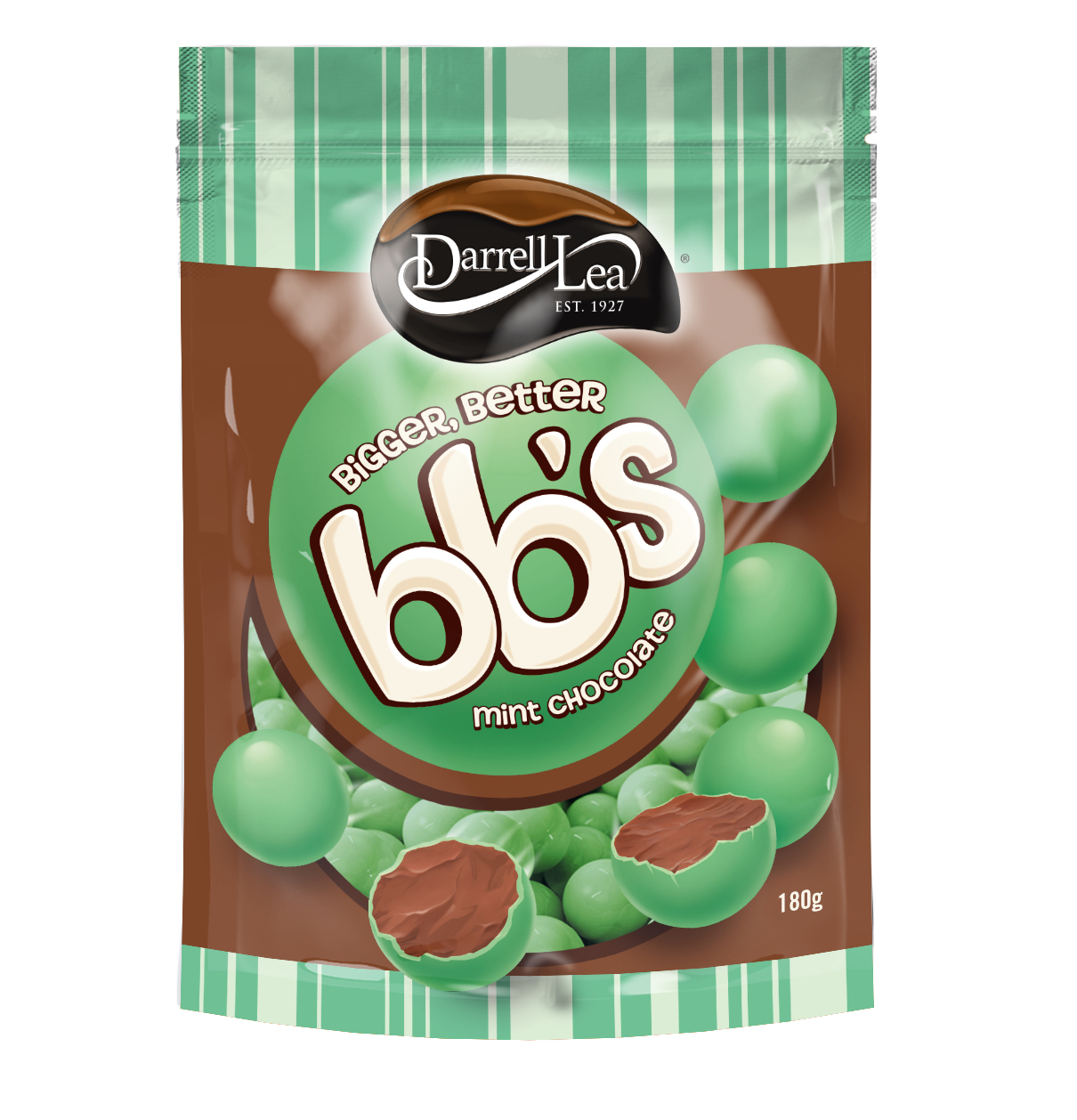Darrell Lea BB's Chocolate Mint Balls (180g) at Mighty Ape NZ