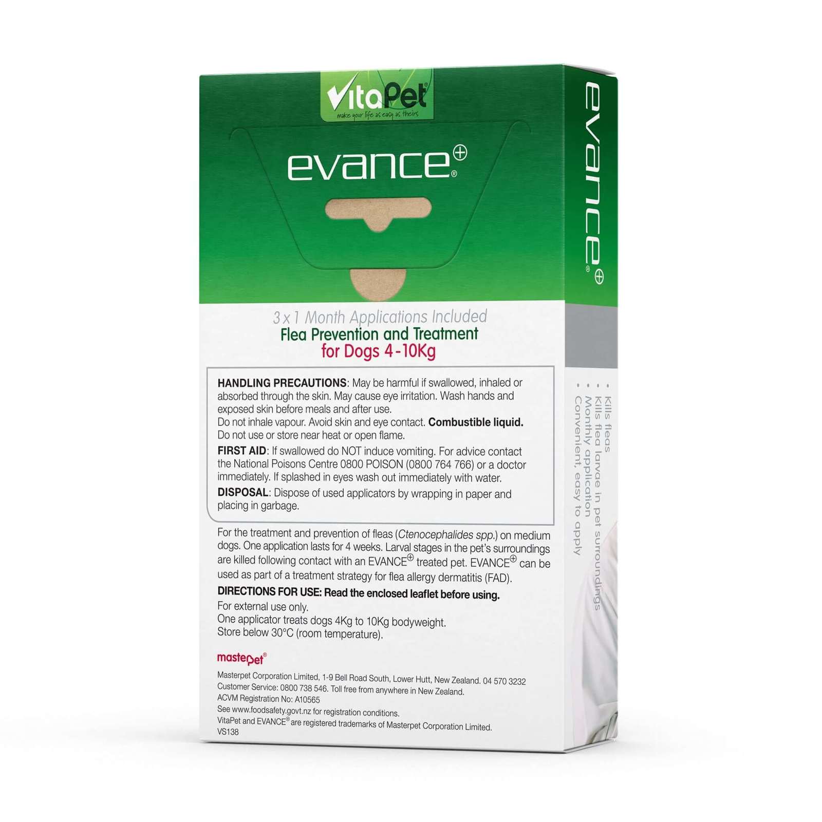 Vitapet: Evance for Dogs 4-10kg (3 Pack) image