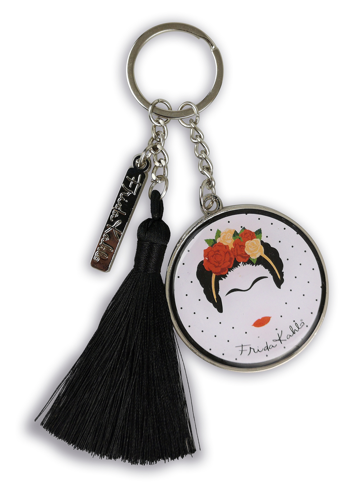 Frida Kahlo - Minimalist Disc Keyring image