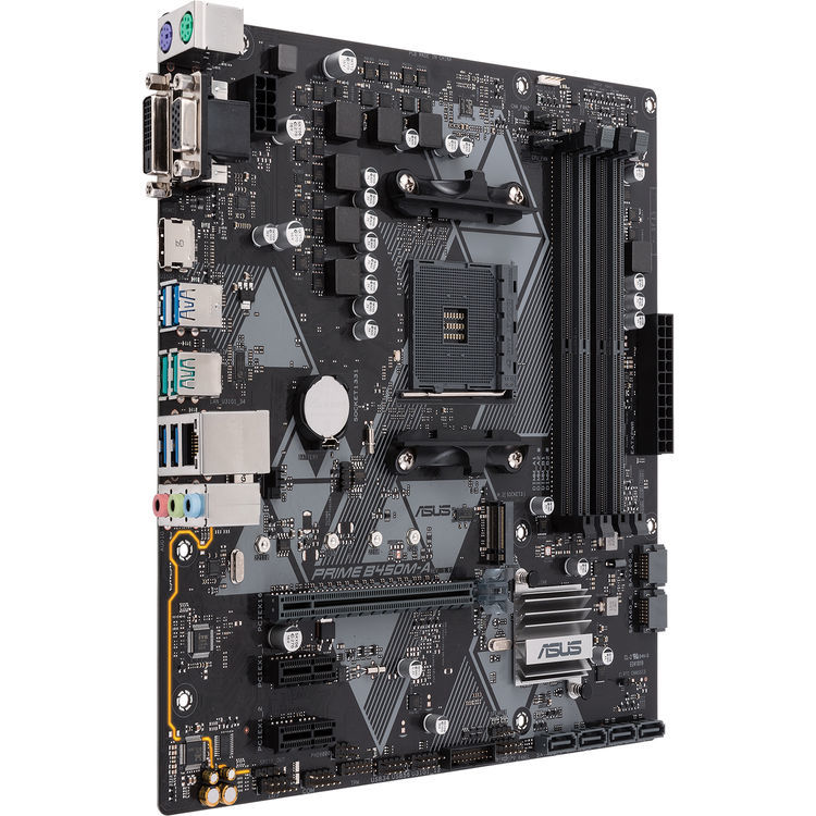 ASUS PRIME B450M-A mATX Motherboard